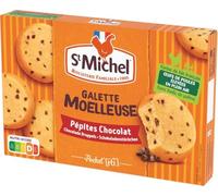 St Michel - Galette húmeda con pepitas de chocolate - Formato de bolsillo - Envase de 180 g