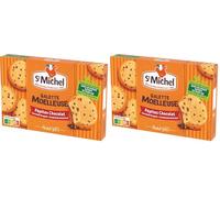 St Michel - Galette húmeda con pepitas de chocolate - Formato de bolsillo - Envase de 180 g (Paquete de 2)