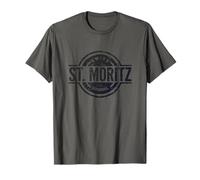 St. Moritz Suiza - Saint Moritz Oficial Suiza Camiseta