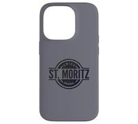 St. Moritz Suiza - Saint Moritz Oficial Suiza Carcasa para iPhone 14 Pro