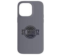 St. Moritz Suiza - Saint Moritz Oficial Suiza Carcasa para iPhone 14 Pro Max
