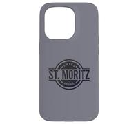 St. Moritz Suiza - Saint Moritz Oficial Suiza Carcasa para iPhone 15 Pro
