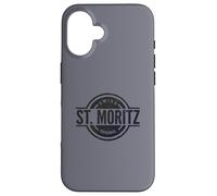 St. Moritz Suiza - Saint Moritz Oficial Suiza Carcasa para iPhone 16