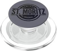 St. Moritz Suiza - Saint Moritz Oficial Suiza PopSockets PopGrip para MagSafe