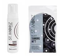 St. Moriz Espuma autobronceadora oscura 200 ml + 1 guante aplicador. St. Moriz