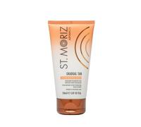 St. Moriz Loción bronceadora gradual, iluminadora avanzada, hidratante de bronceado gradual con ácido hialurónico y pigmentos brillantes y luminosos, crea un brillo natural en 1 a 3 aplicaciones, 150