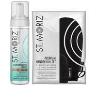 St. Moriz Mousse profesional + set de aplicador premium (transparente)