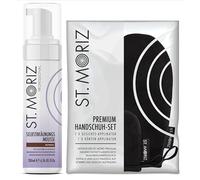 St. Moriz Professional Mousse + Kit de aplicador premium (oscuro)