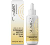 St Moriz Professional Tan Boosting Face Drops, añadir al cuidado de la piel para bronceado individual, claro hasta oscuro, 50 ml