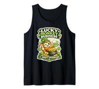 St Paddy's Shenanigan Lucky Monkeys Irish Monkey Monkey Punch Camiseta sin Mangas