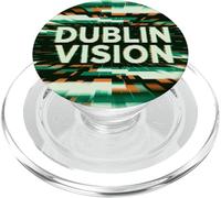 St Patrick Electric-Core Fusion Dublin Vision PopSockets PopGrip para MagSafe