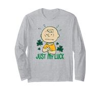 St. Patrick Just My Luck Charlie Brown Manga Larga