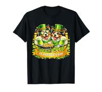 St Patrick’s Day Irish Australian Shepherd Beer Shamrock Men Camiseta