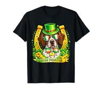 St Patrick’s Day Irish German Shorthaired Pointer Shamrock Camiseta