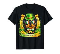 St Patrick’s Day Irish Rottweiler Lucky Shamrock Dog Lover Camiseta