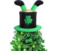 St. Patrick’s Tree Topper, Holiday Festive Decor, 12x10 Inches Shaped Tree Top Ornament, St. Patrick’s Day Decor, Topper for Christmas Trees with Vibrant Design, Home Apartment