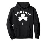 St. Patrick's Day Ireland Flag Southie Boston Sudadera con Capucha