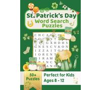 St. Patrick's Day - Kids Word Search Puzzles: Easy-to-Read Grids, Kid-Friendly Difficulty | 6 x 9 inches, 110 pages | 50+ Word Search Puzzles | ... Fun & Cheers Word Search Puzzle Book Series)