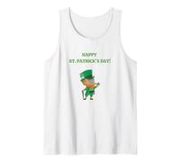 St. Patrick's Day Leprechaun Camiseta sin Mangas