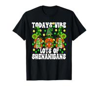St. Patricks Day Love Gnomes Shamrock Horseshoe Irish GNOME Camiseta