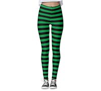 St Patrick's Day - Mallas para mujer, diseño de trébol de la suerte, para yoga, correr, pilates, gimnasio, b, S
