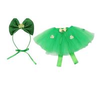 St. Patrick's Day Outfit, Dog St. Patrick's Day Costume, Dog St. Patrick's Clothes, Small Dog Costume, Medium Dog Outfit, St. Patrick's Day Pet Costume 14cm/5.51 Inches for Small Medium Dogs