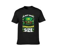 St. Patrick's Day Paddy's Irish Men's T-Shirt Unisex tee Black XL