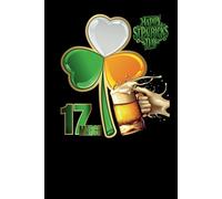 St. Patrick's Day Project 21: A5 squared notebook with margins in a beautiful hard cover | for school pupils and students | 160 pages