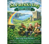 St. Patrick's Day Word Search: 100 Large Print Puzzles (Holiday Collection)