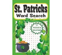 St. Patricks Day Word Search Book: St. Patrick’s Day Word Search Puzzle Book for All Ages | Easy Read Word Find Puzzles | Brain Games for Adults, ... | 6 x 9 Inches, 110 Pages, Great Gift