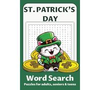 St. Patrick's Day Word Search: Easy-to-Read Print about Irish Traditions, Food and St. Patrick's Day Celebration | 6x9 Inches, 110 Pages | 50+ Puzzles