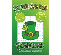 St. Patrick's Day Word Search Puzzle Book: Word Search Puzzle Book