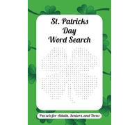 St. Patricks Day Word Search Puzzle Book: Word Searches about St. Patrick's Day, Shamrocks, Irish Traditions, and more! | Perfect for St. Patrick’s ... Shaped Puzzles | 6x9 Inches, 110 Pages