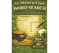 ST. Patrick's Day Word Search: Puzzles For Adults, Seniors, and Teens
