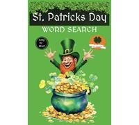 St. Patricks Day word Search: Word Search with Easy to Read print about St. Patrick's Day Holiday, Irish Theme, Spring, and more 6X9 inches | 110 ... Gift for vacations, holidays, and free time