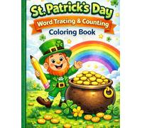 St. Patrick's Day Word Tracing & Counting Coloring Book