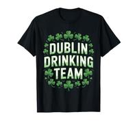 St Patricks Dublín Irlanda Equipo Irlandés de Bebida Shamrocks Camiseta