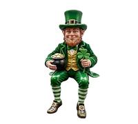 St Patricks Figures - Figura decorativa de resina de verdes, St Patricks Day Outdoor Decorations, For Home Bathroom Hallway Farmhouse Apartment Dormitory Offices Weddings Birthday Party Holiday