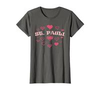 St Paulianer Hamburgo Norte de Alemania Norte Patria Camiseta, Mujer, Asfalto, 3XL