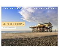 St. Peter-Ording (Tischkalender 2026 DIN A5 quer), CALVENDO Monatskalender: St. Peter-Ording für die einen das Nordseeheil- und Schwefelbad, für die anderen einfach nur der schönte Platz der Welt.