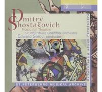 St. Petersburg Chamber Orchestra Shostakovich Music for Theatre (CD)