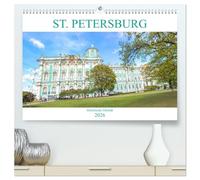 St. Petersburg - Historische Altstadt (hochwertiger Premium Wandkalender 2026 DIN A2 quer), Kunstdruck in Hochglanz: Der Kalender gibt Einblicke in ... kulturelle Zentrum Russlands, St. Petersburg.
