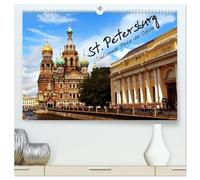 St. Petersburg (hochwertiger Premium Wandkalender 2026 DIN A2 quer), Kunstdruck in Hochglanz: Schillernde Perle der Ostsee