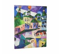 St. Petersburg (Lentulov’s Cityscapes) Ultra Unlined Softcover Journal (Elastic Band Closure)