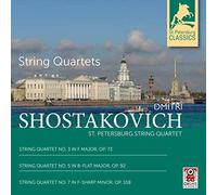 St. Petersburg String Quartet - Dmitri Shostakovich: String Quartets Nos. 3, 5 & 7