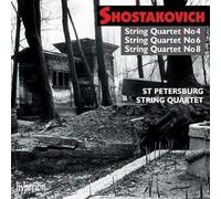 St Petersburg String Quartet – Cuartetos de cuerda nº 4, 6 y 8 – Hyperion
