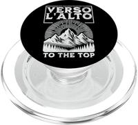 St Pier Giorgio Frassati Verso L'alto Montañas Escalador PopSockets PopGrip para MagSafe