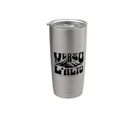 St Pier Giorgio Frassati Verso L'alto Montañas Escalador Vaso térmico de acero inoxidable de doble pared
