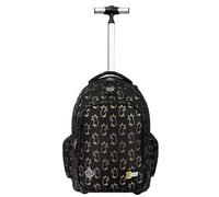 ST.Right Golden Cats Mochila Trolley Escuela Primaria Media Superior Niña Niña Grande