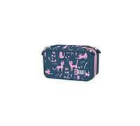 ST.RIGHT Lazy Cats PC05 Estuche escolar, Purple